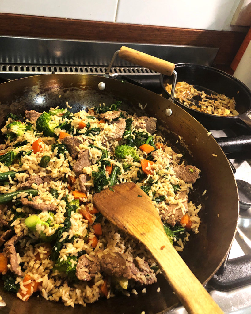 lamb stir fry